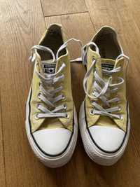 Converse trampki żółte 38 oryginalne sneakersy