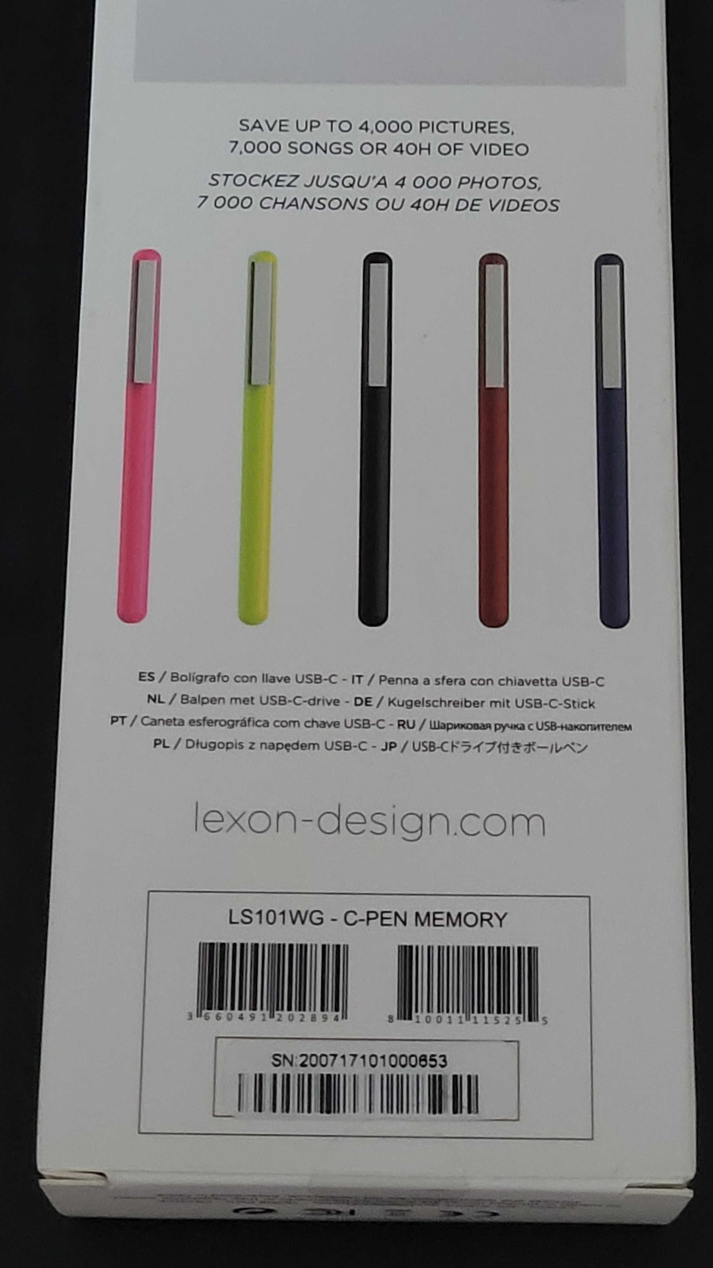Lexon c-pen memory 32gb długopis z pendrive
