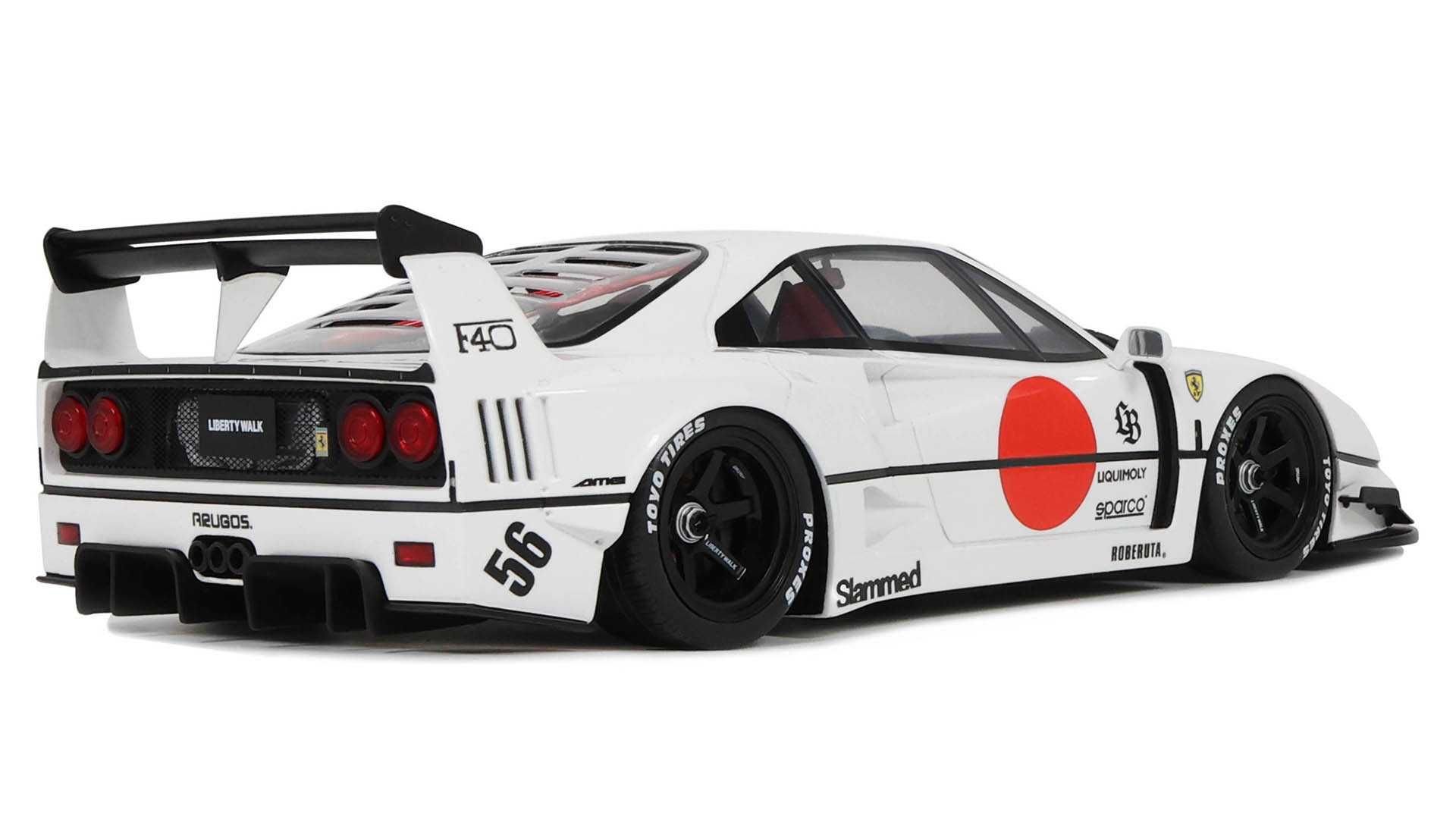 Model 1:18 GT Spirit Ferrari F40 LB Works 2023 white (GT470)