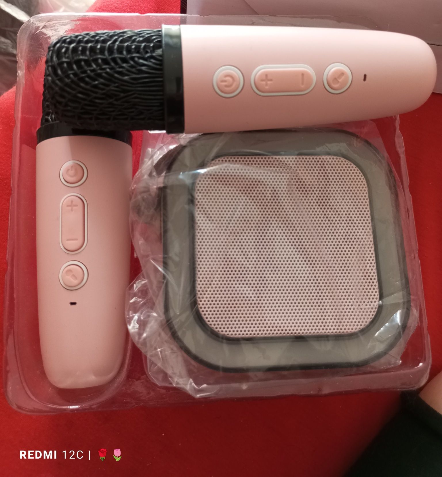 K12 przenośny zestaw karaoke Bluetooth - system głośników z 2 bezprzew