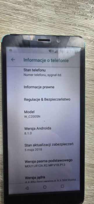 Telefon Wiko Tommy 3 na części.