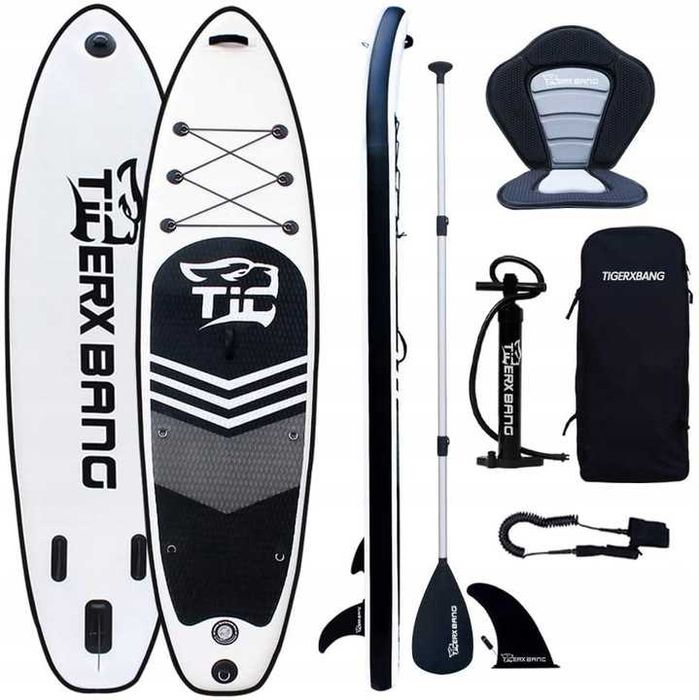 Deska SUP Tigerxbang 01 320 cm + zestaw akcesoriów! siedzisko, wiosło!