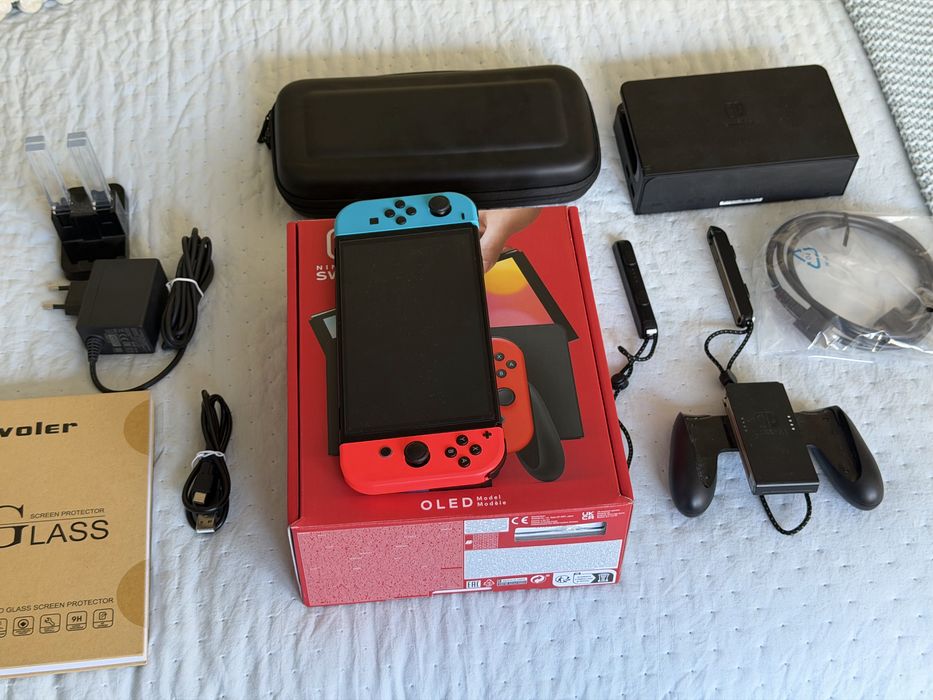 Pack Nintendo Switch Oled com Garantia