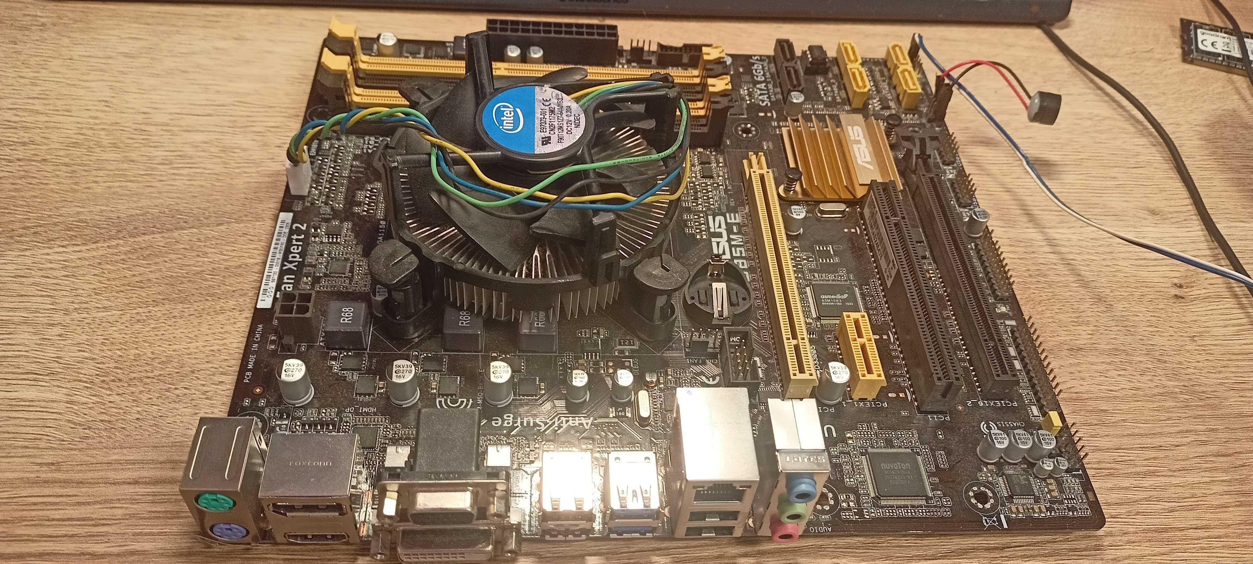 HIT! Zestaw: Płyta główna ASUS B85M-E+ ntel Core i3-4150+chłodzenie