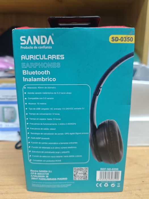 Auriculares Bluetooth - novos sem uso