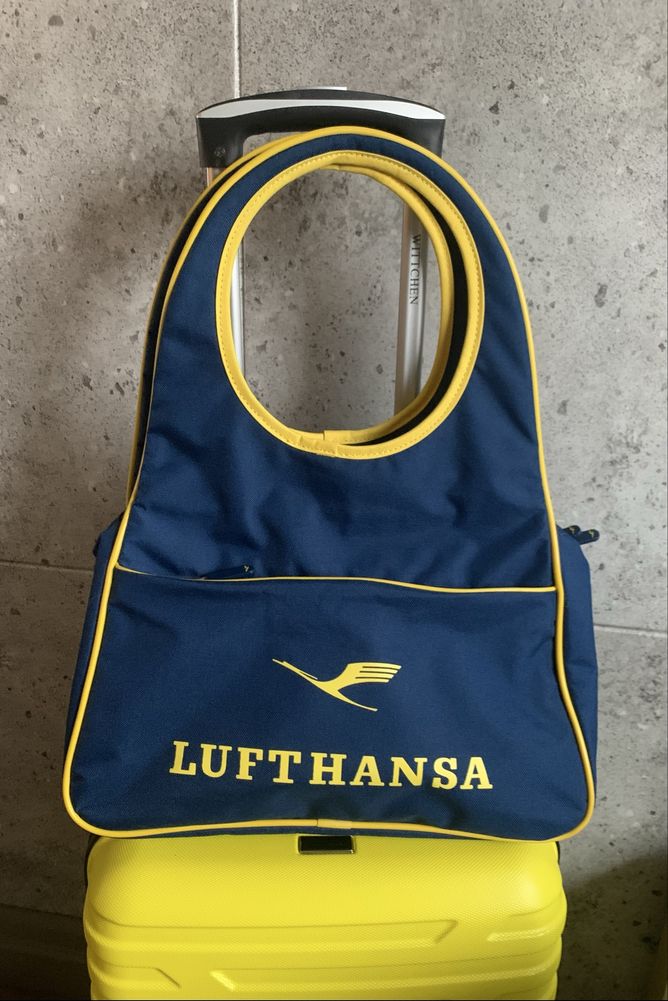 Torebka Lufthansa retro