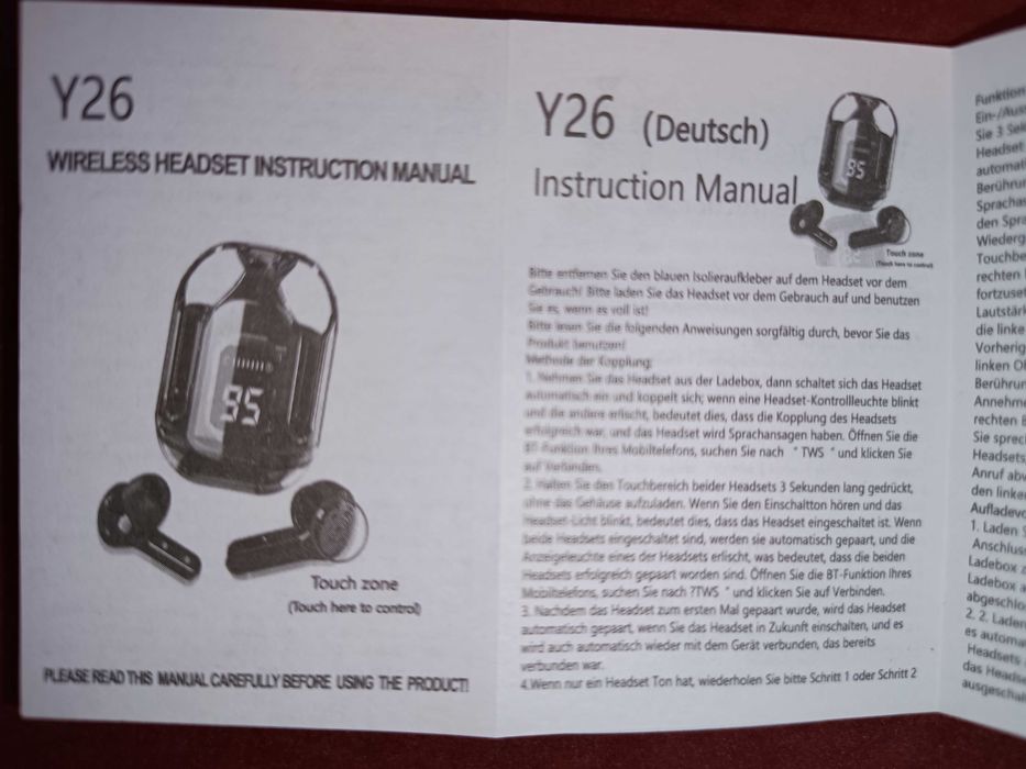 fone de ouvido sem fio Headphones TWS bluetooth várias cores e modelos