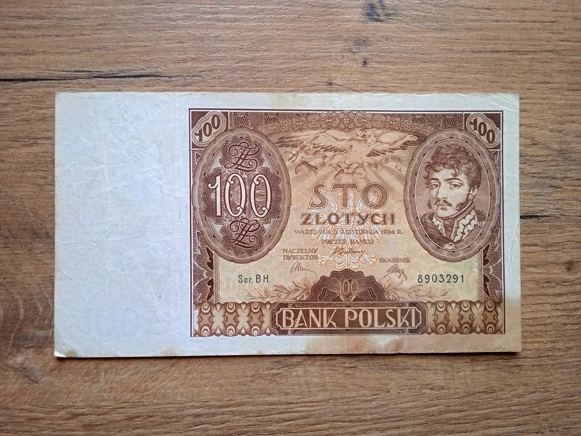 100 zł  1934   - BH  -