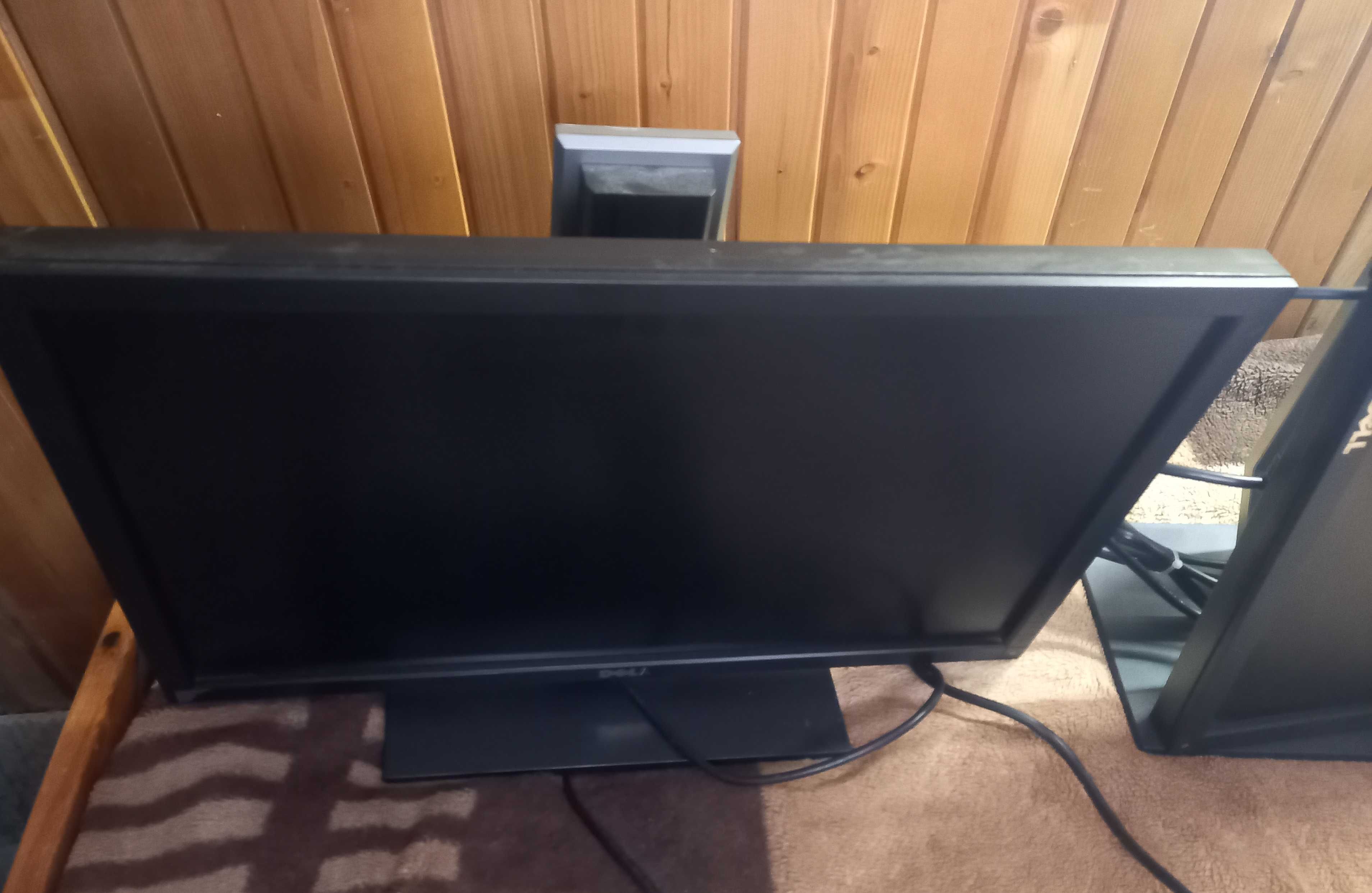 Monitor Dell 21.5" obrotowy kable