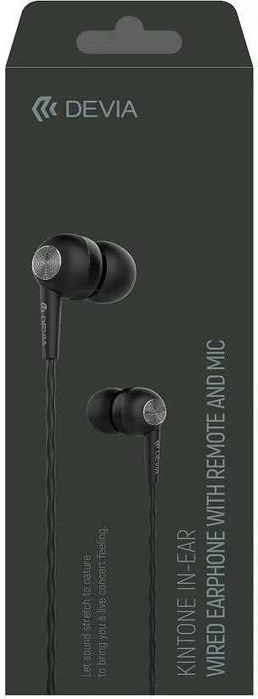 Słuchawki dokanałowe DEVIA Kintone -NOWE-