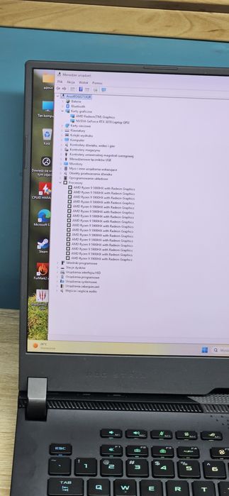 Asus ROG Strix G17 G713QR Ryzen 9 5900HX, RTX 3070 8GB, 32GB Ram, 1TB