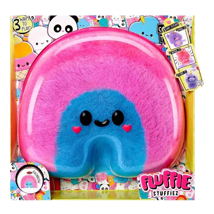 Великі Fluffie Stuffiez Веселка, панда, єдиноріг
