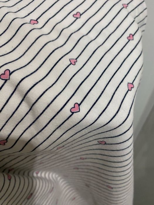 Bluzka na ramiaczkach w serduszka 146 cm