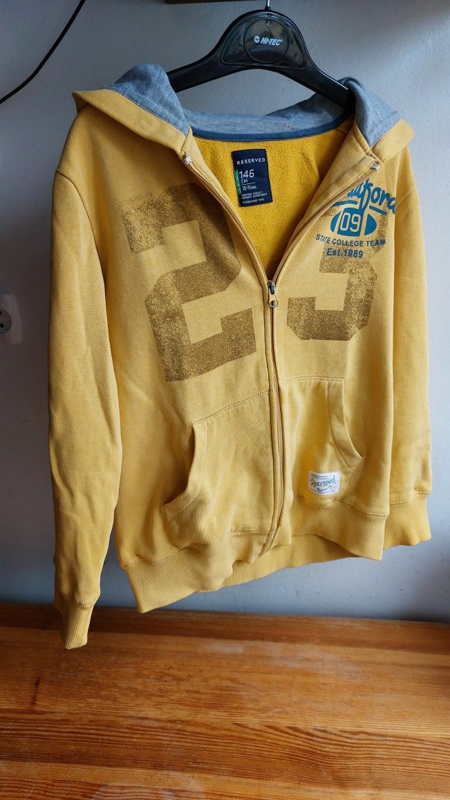 Bluza rozpinana żółta Reserved 146