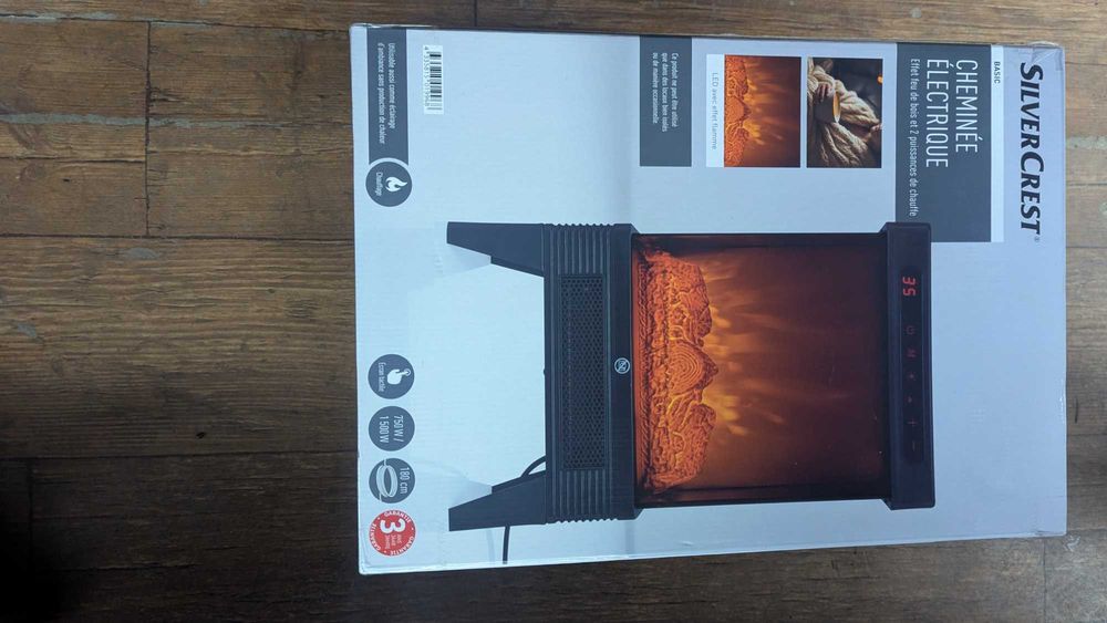 grzejnik-Kominek 1500wat z panelem sterowania NOWY