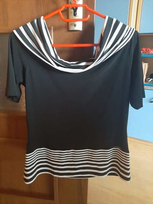 Elegancka jak nowa wieczorowa bluzka damska Joseph Ribkoff oryginał L