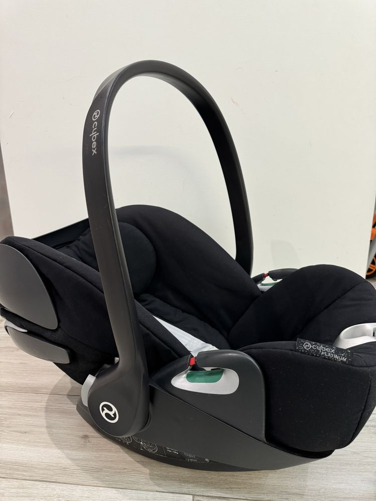 Автолюлька/Автокрісло Cybex Cloud Z2 I-size Deep Black