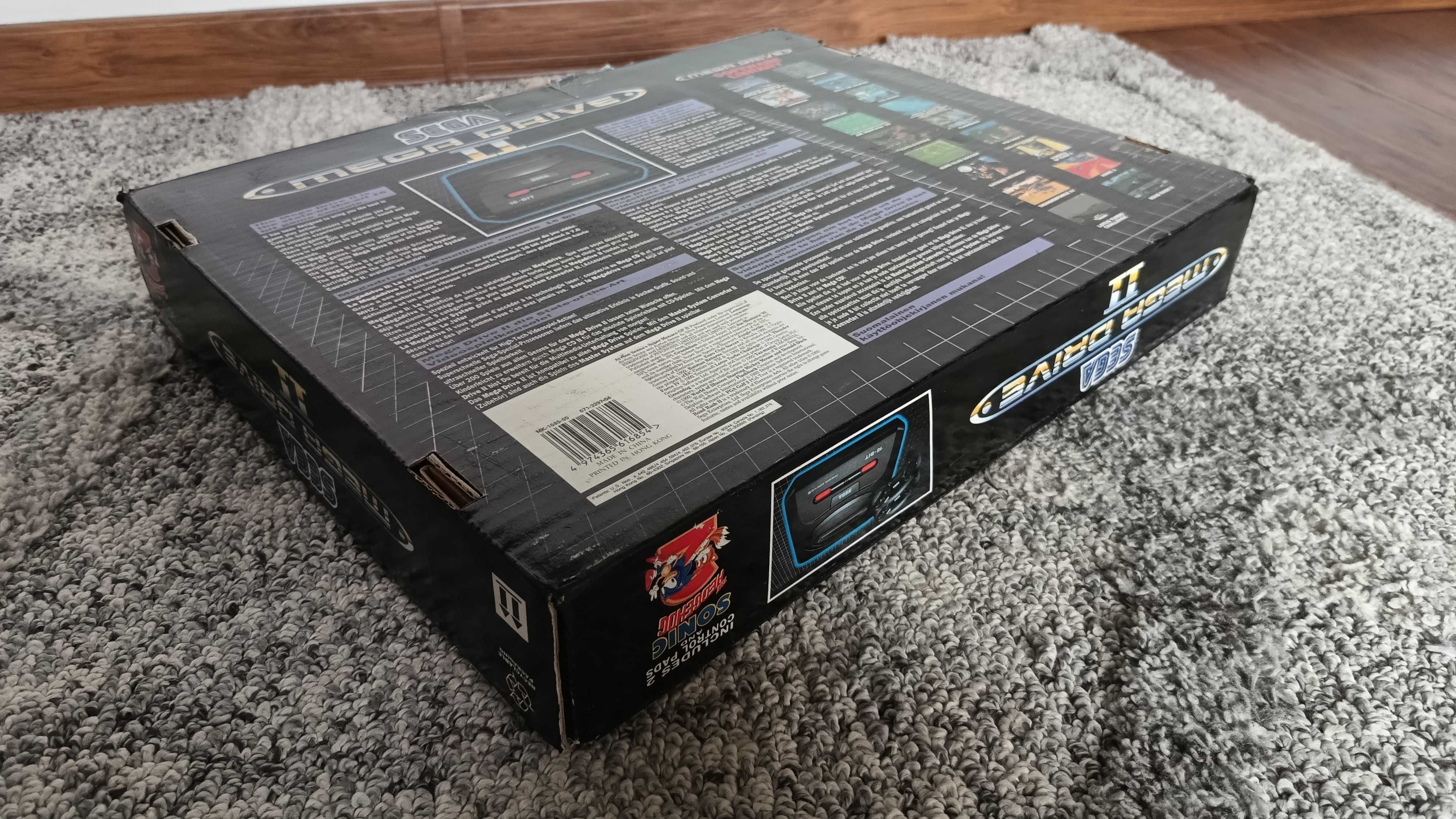 Sega Megadrive 2 box komplet + gry SUPER stan