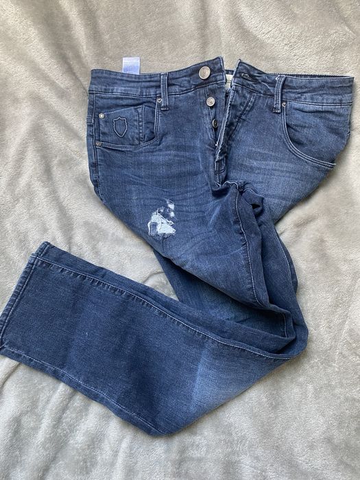 spodnie jeans 883 Police W34 L Moriarty Slim