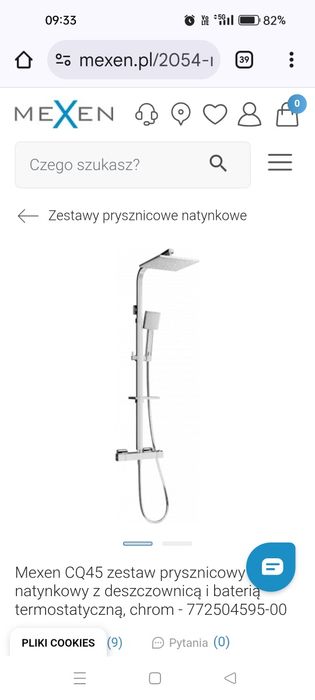 Deszczownica z termostatem