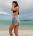 Джинсовые Шорты Guess с карманами