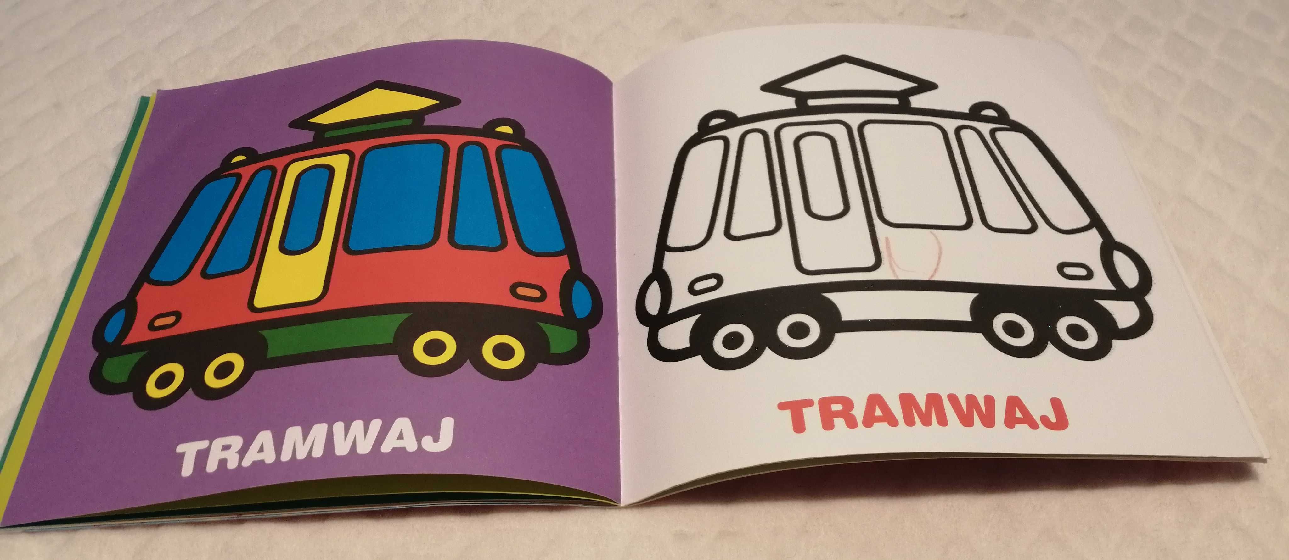 Kolory maluszka, Pojazdy (Książeczki dla dzieci)