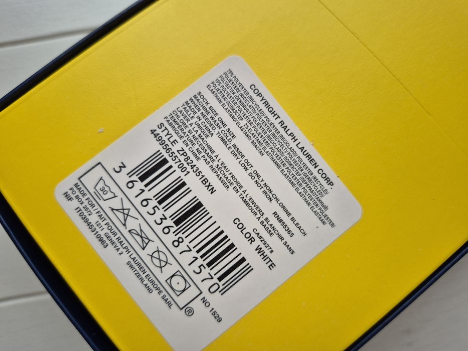 Skarpetki Męskie 3pak Ralph Lauren