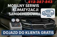 SOSNOWIEC Serwis klimatyzacji samochodowej R134 R1234 dojazd GRATIS