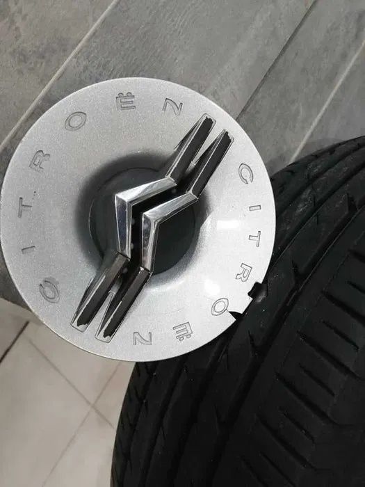 KOMPLET oryginalnych KÓŁ Alufelg r 17 Citroen C4 I 04-10 4x108 z opona