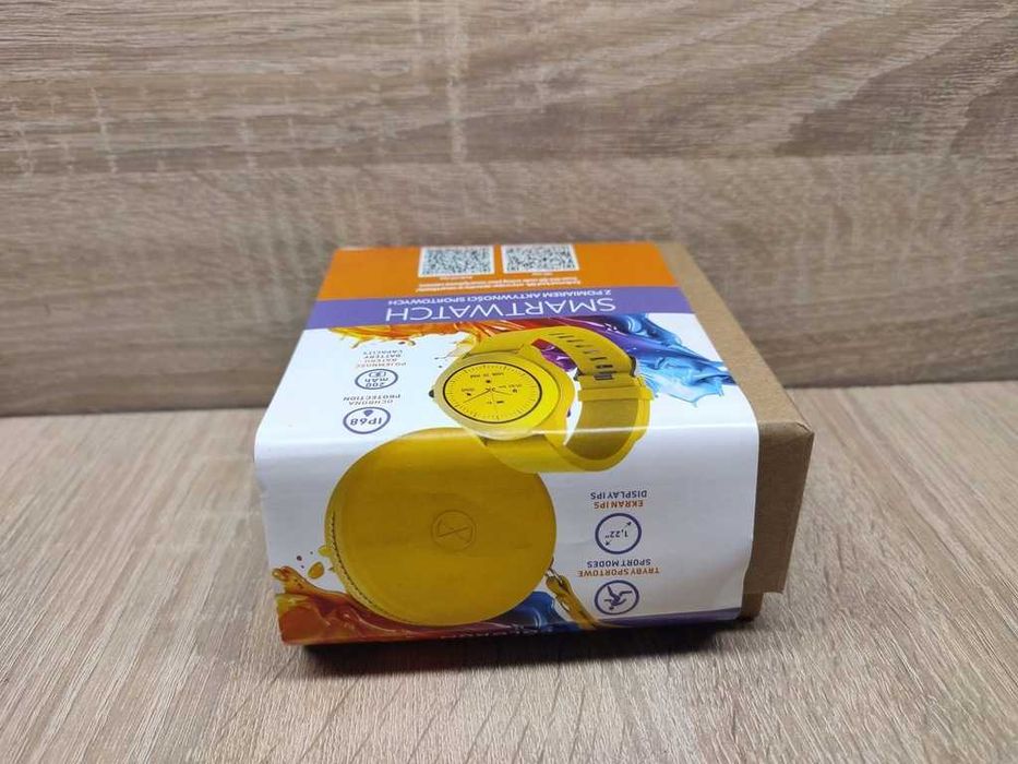 Smartwatch Forever Colorum CW-300 żółty