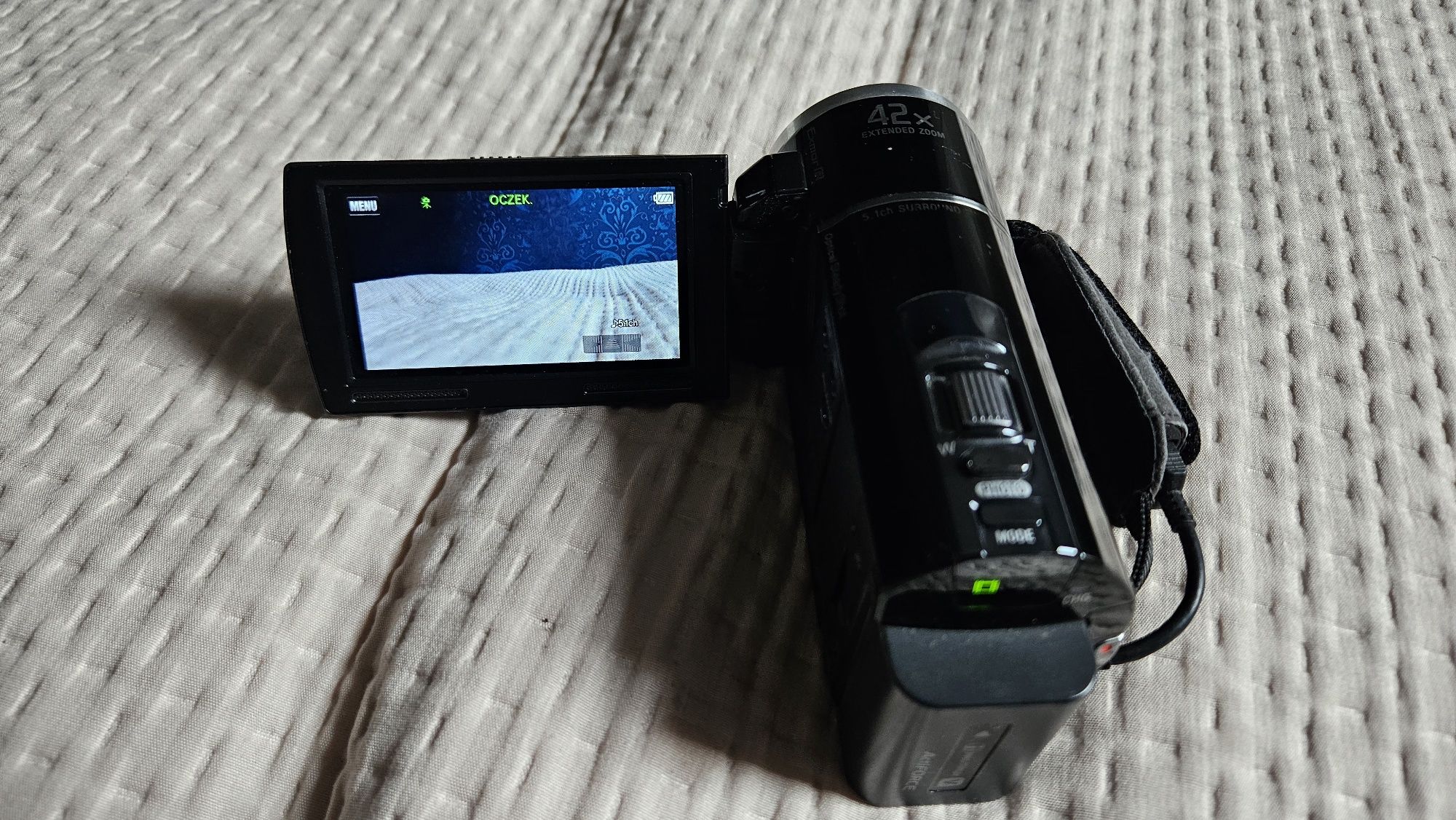 Kamera SONY FullHD z projektorem idealny stan