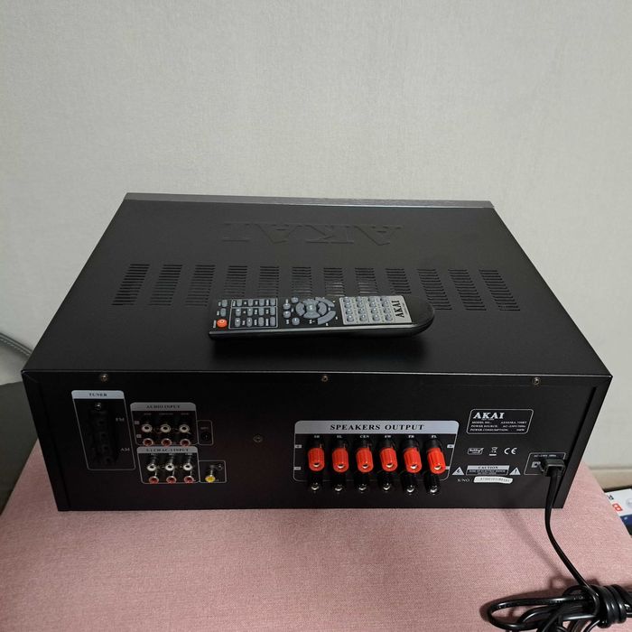 Tuner, wzmacniacz Akai 750 BT AMPLITUNER jak nowy karaoke