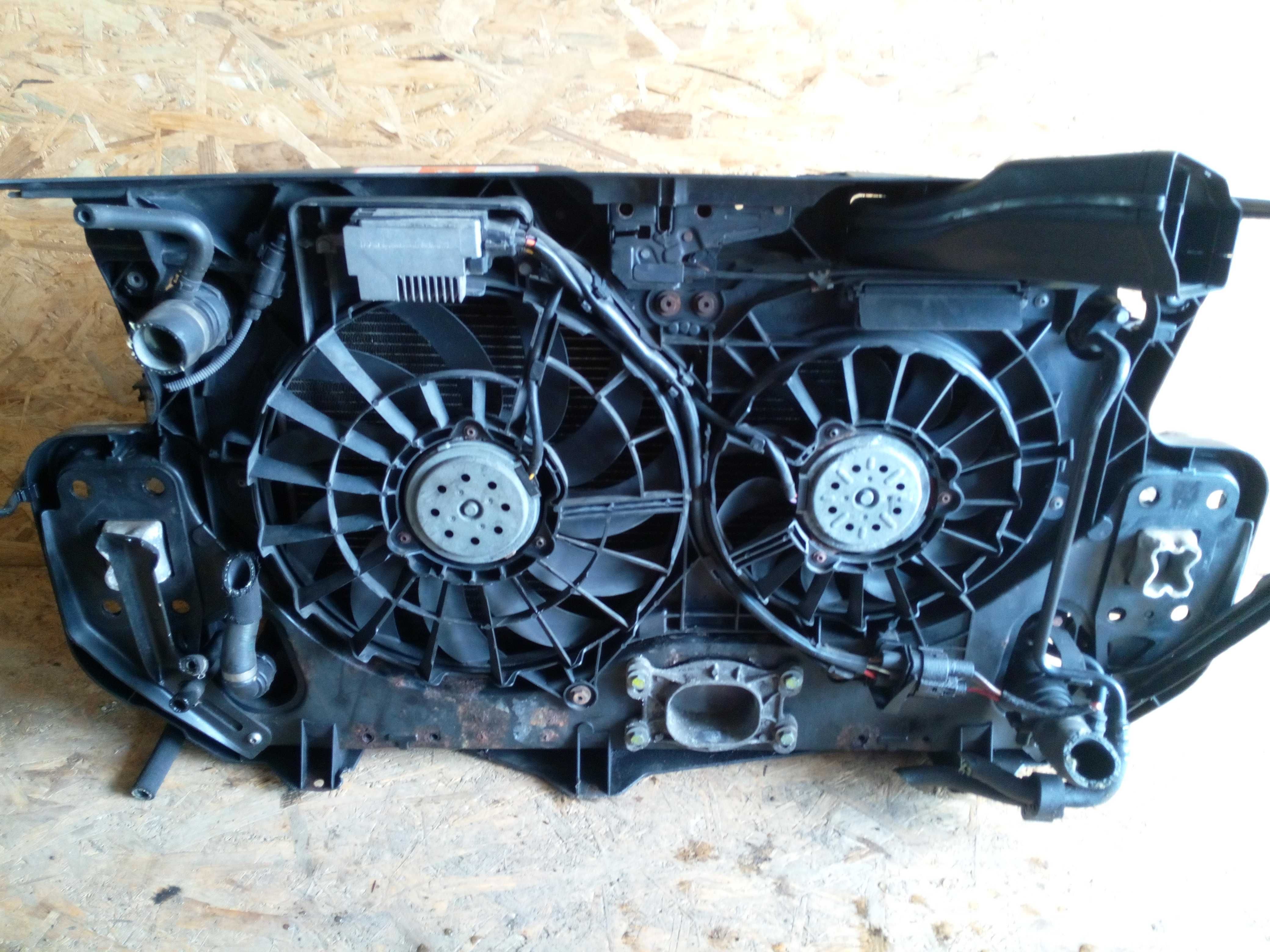 Audi A6 C6 3.2 FSI pas przedni wzmocnienie belka chłodnice wentylatory