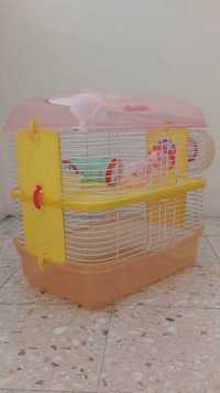 Gaiola de Hamster (c/ acessórios)