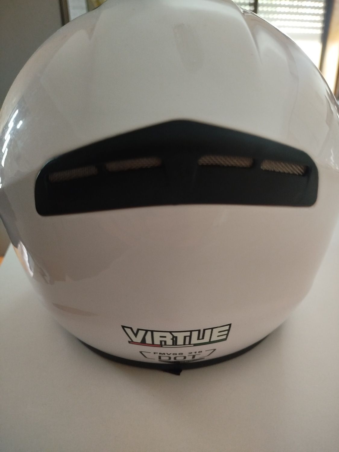 Capacete moto branco