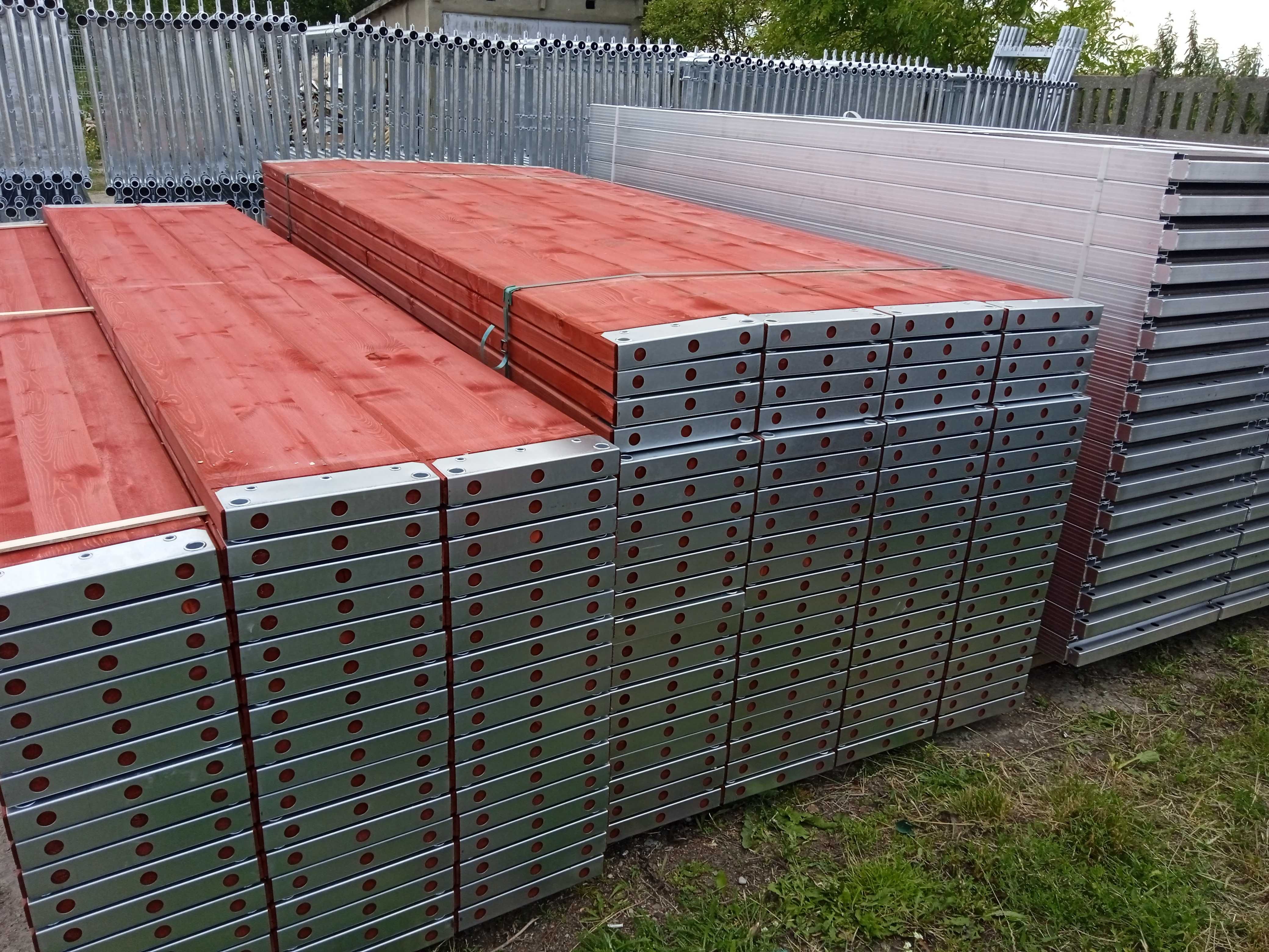Rusztowanie na szczyt  70m2 Plettack nowe nie używane
