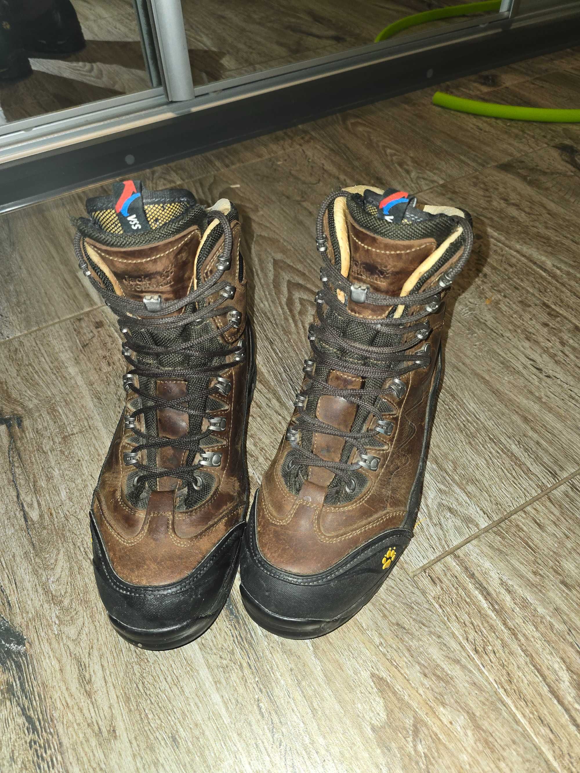 Buty Jack Wolfskin texapore goretex vibram brązowe bdb stan rozmiar 42