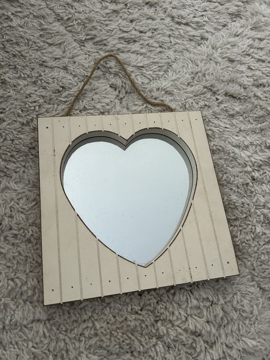 Espelho em forma de coração 25x25