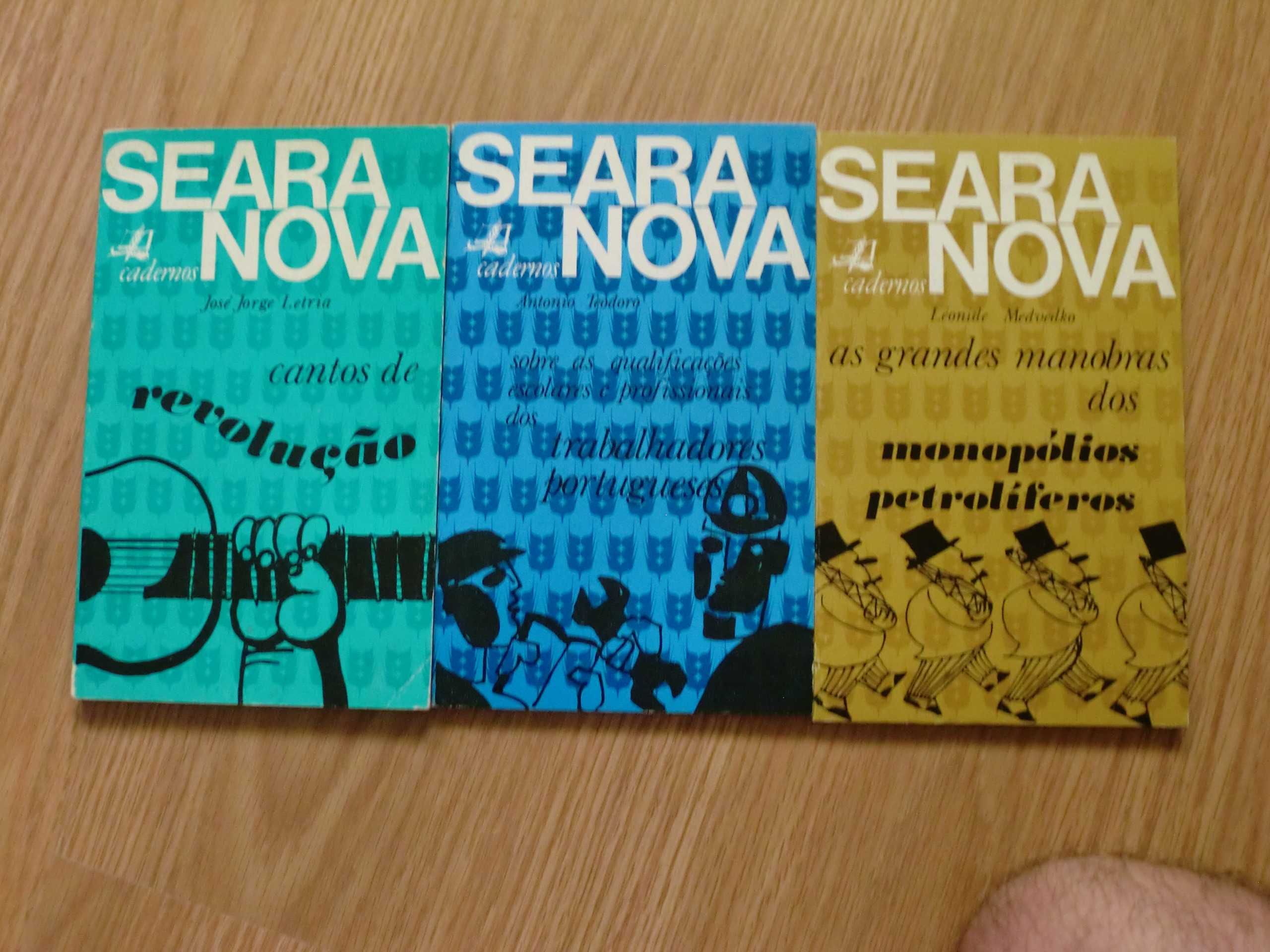 Cadernos Seara Nova - Lote 3 Livros