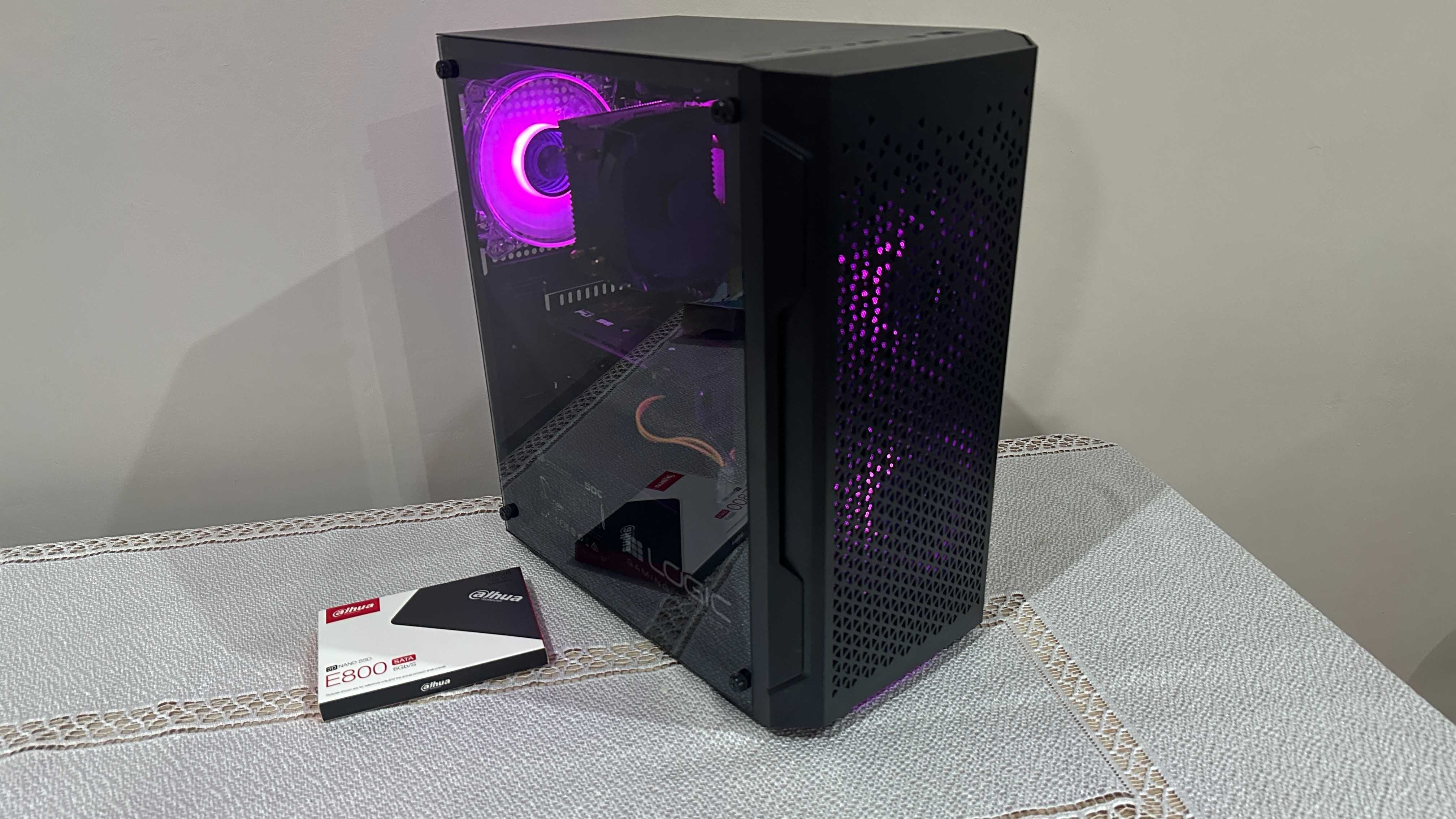 Komputer do Gier Intel Core I3-10100F/16GB DDR4/512GB SSD/RX 6600 8GB