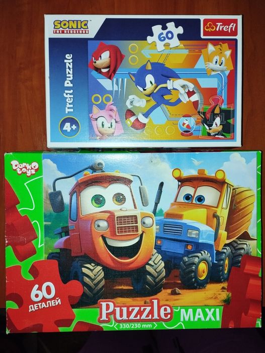 Пазли для діток від 3-5 років