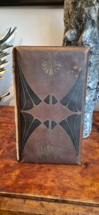 Antyk zabytek kolekcjonerski album fotografie XIX secesja Art Nouveau