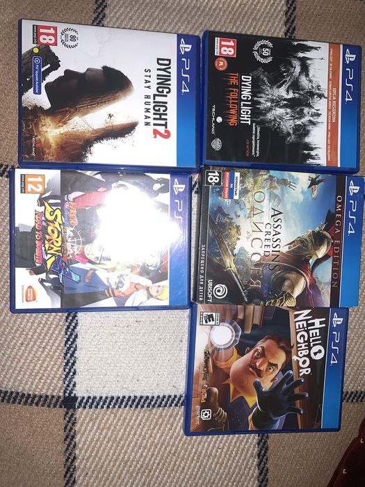 Диски Playstation 4