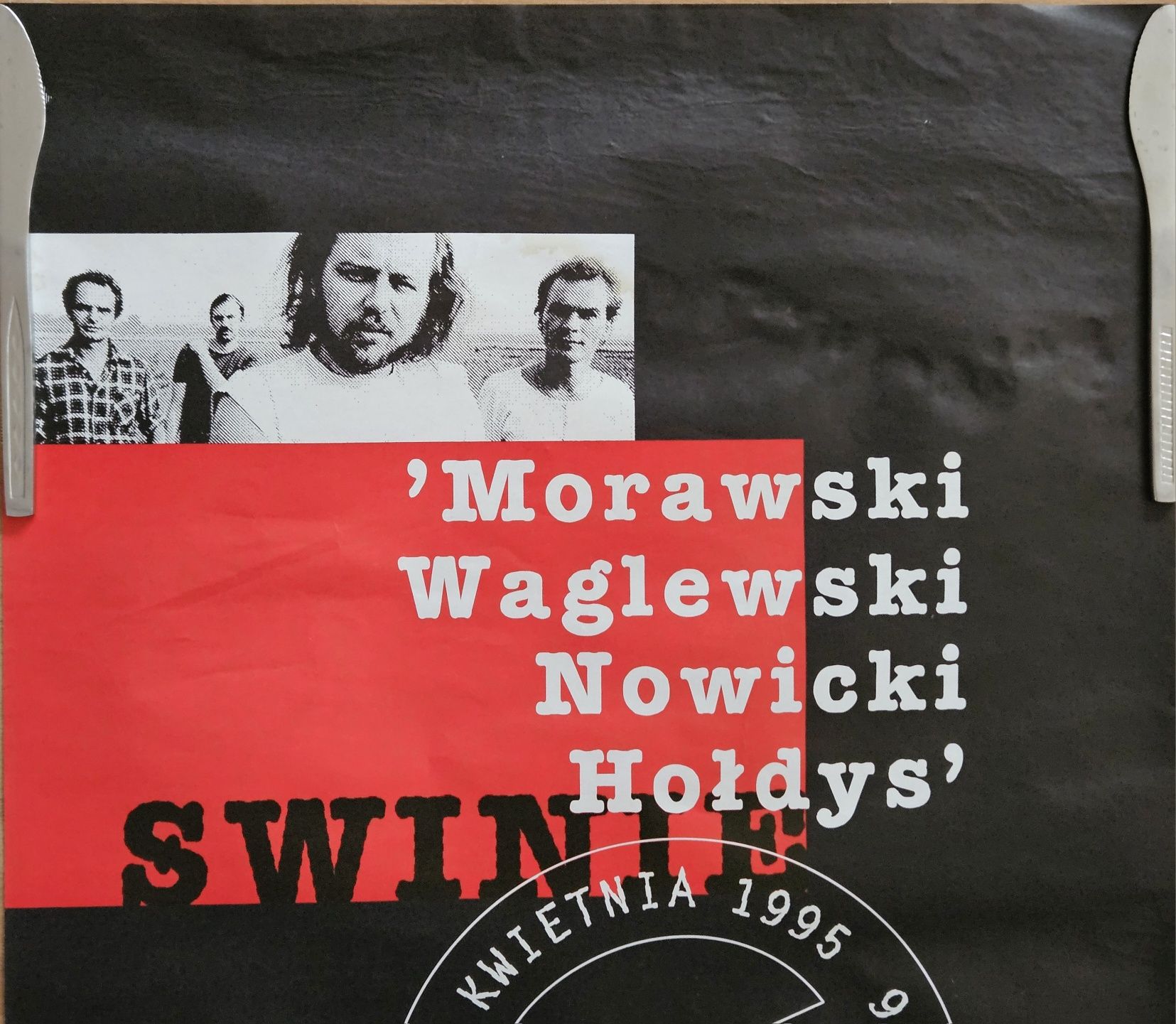 Plakat - Morawski Waglewski Nowicki Hołdys - "Świnie"