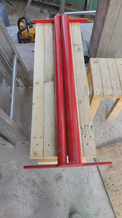 Podwójna rura do wyginanie łuków z blachy