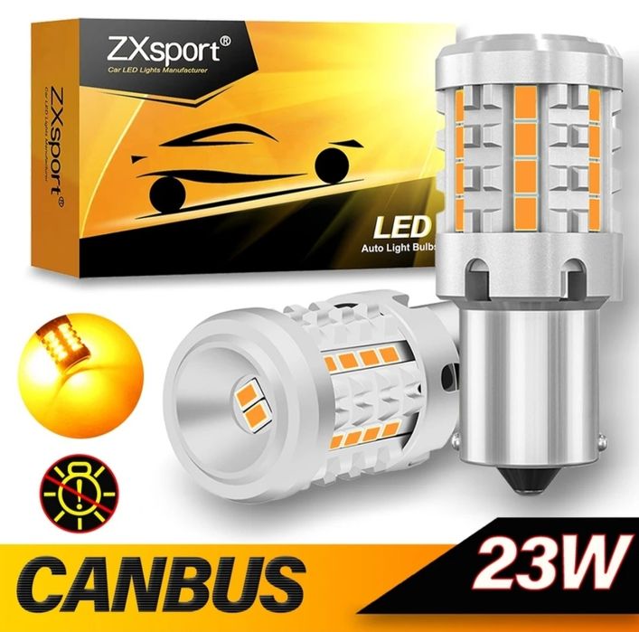 Led лампа в повороты с обманкой 23w.BAU15S PY21W цена за 1шт.