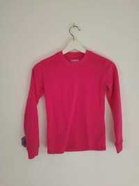 Koszulka termoaktywna sportowa dziewczęca różowa Campri