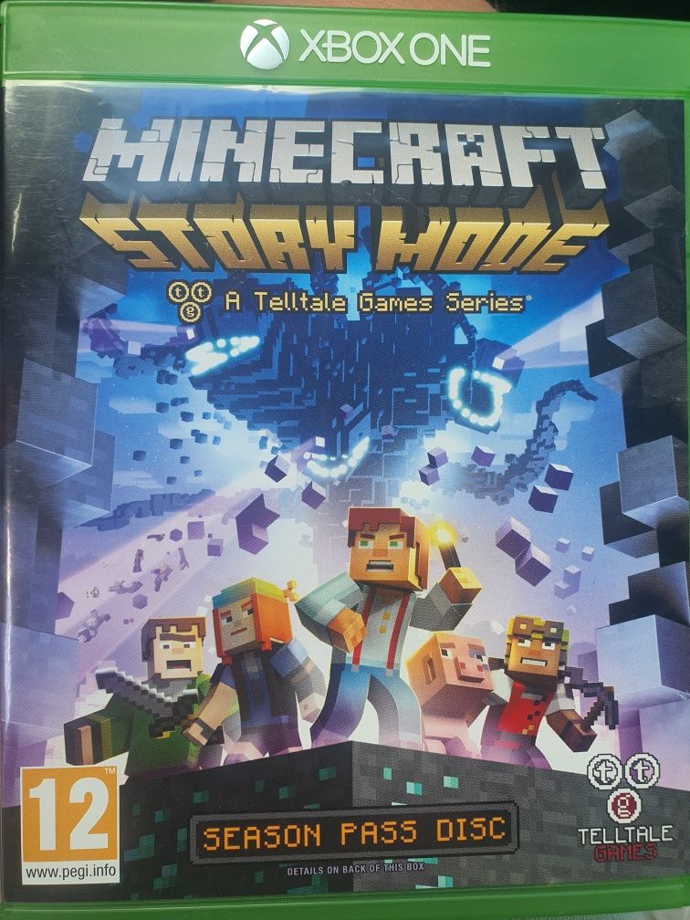 Minecraft story Mode gry Sprzedam lub zamienię xbox one s x series