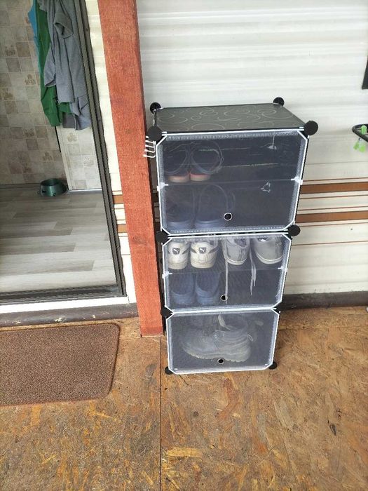 Regał Na Buty Półka Szafka Organizer Na Rzeczy 6 Poziomów