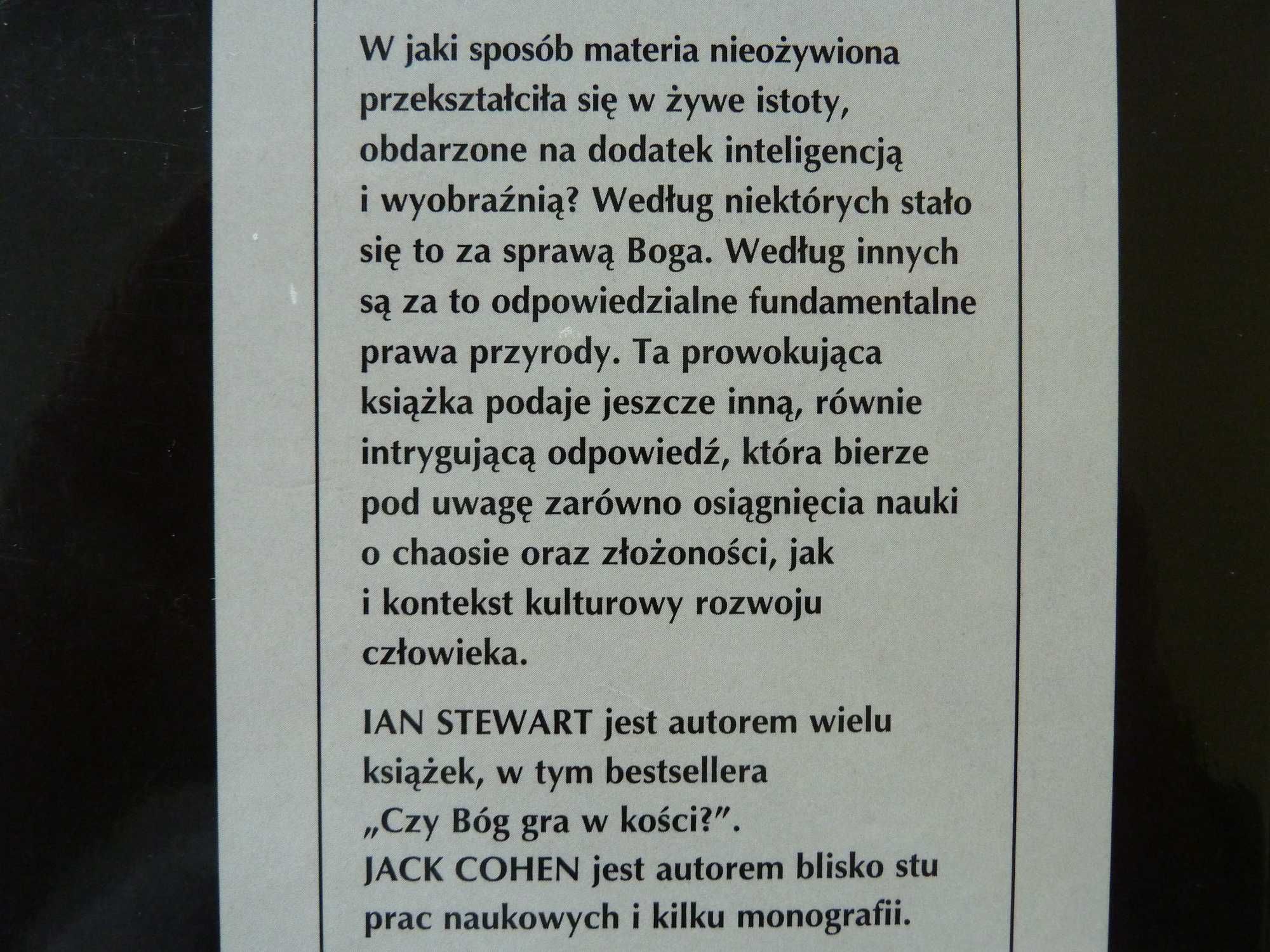 Ian Stewart Jack  Cohen  Wytwory rzeczywistości